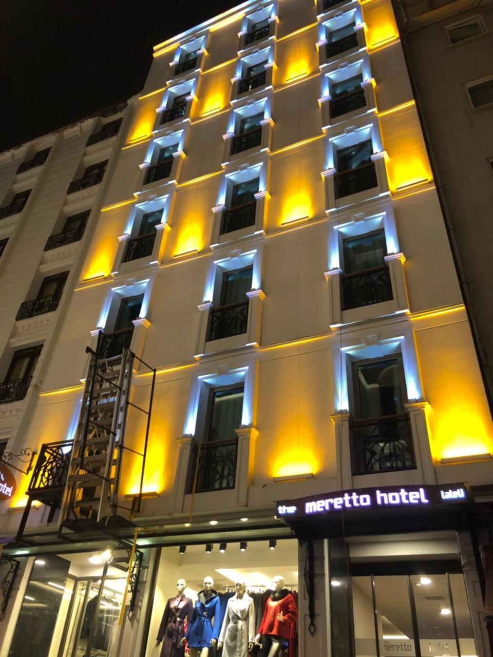 Meretto Hotel Laleli Istanbul Exterior photo